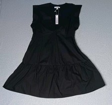 NWT! Steve Madden Dress Womens Size XL Black Flowy Cottagecore Homestead