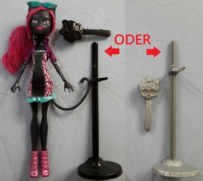 Monster High Puppe Catty Noir Boo York, Boo York Out-of-Tombers  CKD06 FEHLTEIL