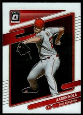 2021 Donruss Optic Aaron Nola Philadelphia Phillies #129