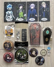 Twisted Wonderland Acrylic Stand Badge Card Keychain Collectible Japan Anime