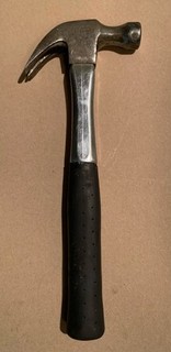 Vintage Sears =Craftsman= Trademark M 3836 16 oz. Claw Hammer With Notch USA