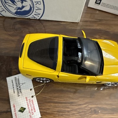 Franklin MINT 2006 Corvette C6 Coupe NBR Ltd Ed Hightower