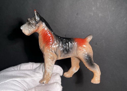 VTG Irish Terrier Dog Figurine Made in Japan Mid Century 4" tall 1960's AS IS - Picture 12 of 15