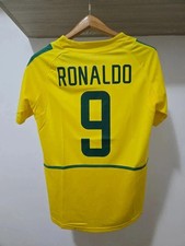 Maglia Brasile Mondiale 2002 Home Taglia L