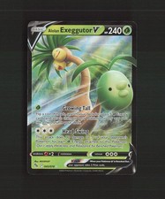 Carta Pokemon Hololan Exeggutor V 005/078 Pokemon GO ultra rara LP