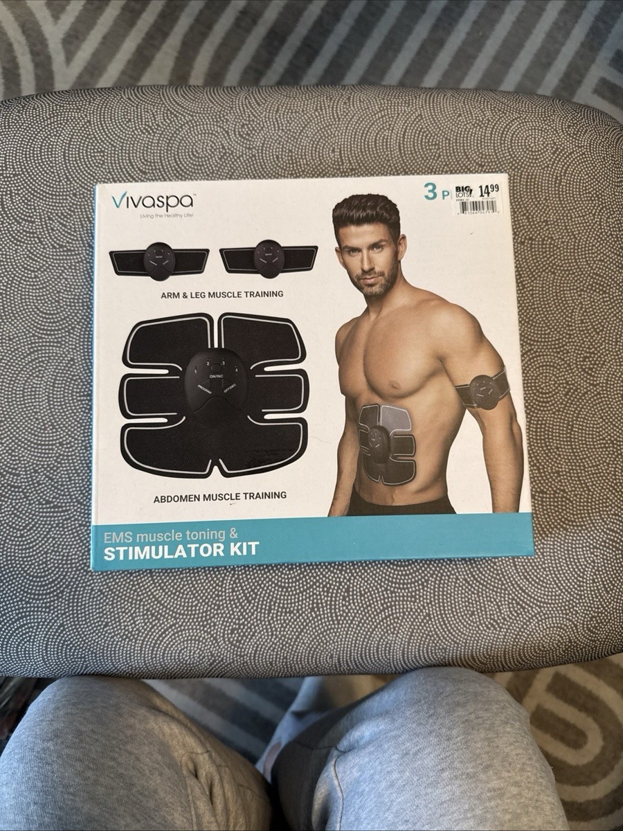 Electric Muscle Toner EMS Machine Wireless Toning Belt Six Pack