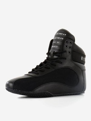 Ryderwear Herren High Top Sneaker D-Mak Block Schwarz