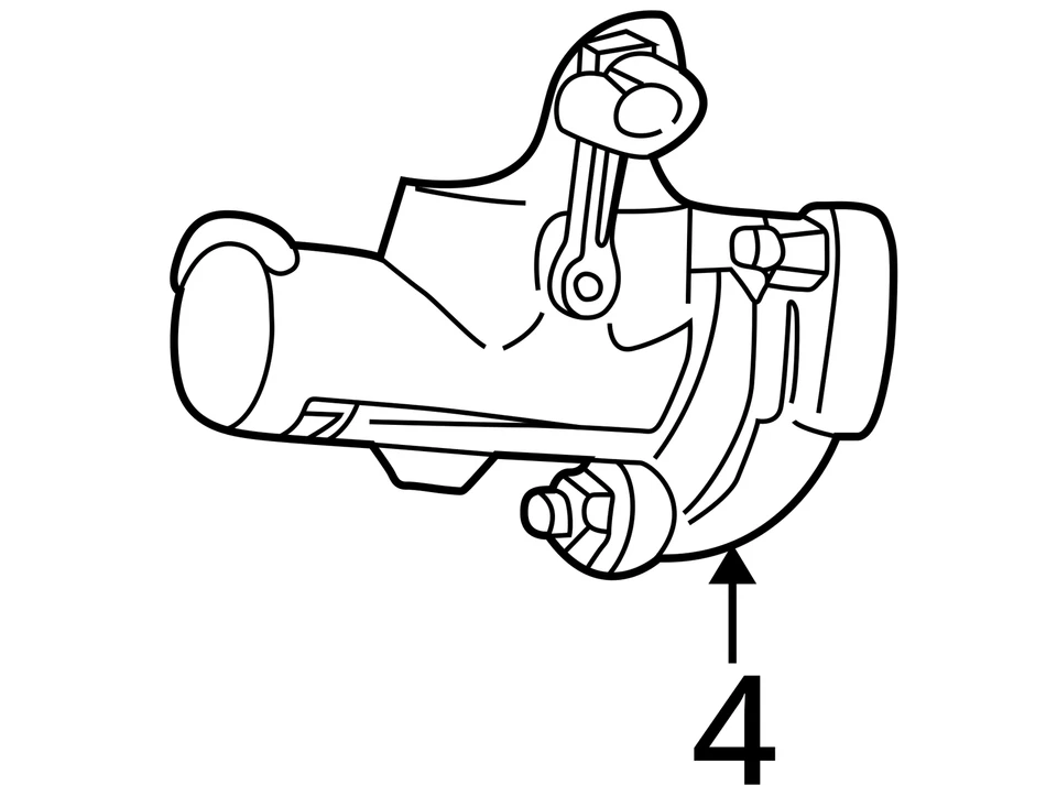 SE ADAPTA A CILINDRO MAESTRO DE FRENO JEEP LIBERTY 2002-2005 5072526AB - NUEVO FABRICANTE DE EQUIPOS ORIGINALES 5072526AB Foto 3 de 3