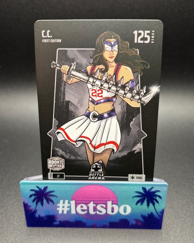 Bo Jackson Battle Arena C.C. `Caitlin Clark` Steel Paper #27 (RC)