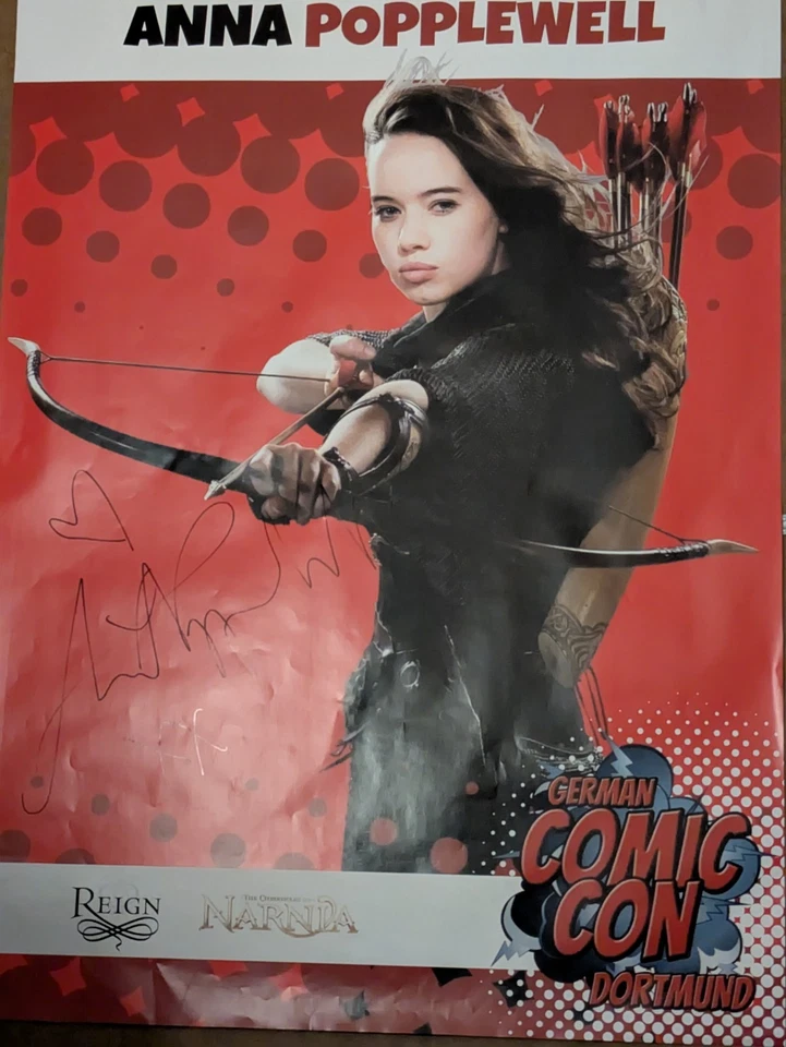 Anna Popplewell (Susan Narnia) Autograph Handsigned Rare - Bild 1 von 2