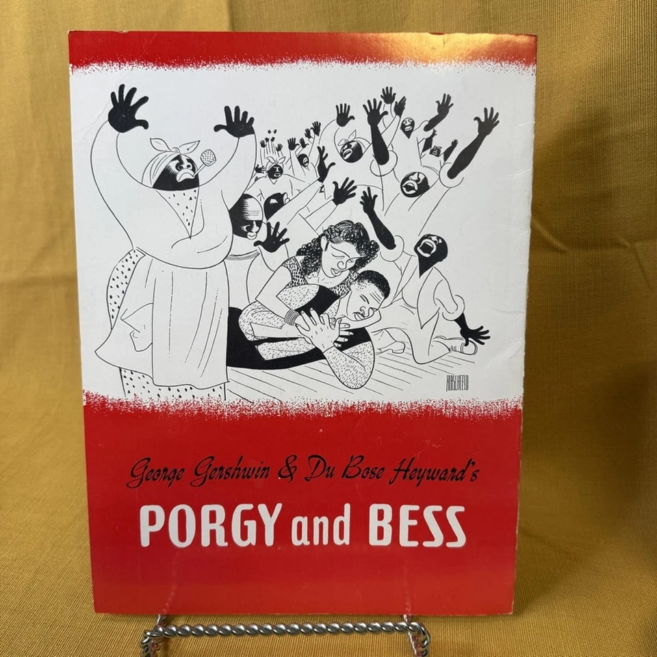 Porgy and Bess NYC City Center Program William Warfield Gershwin Vintage - Image 2 of 4