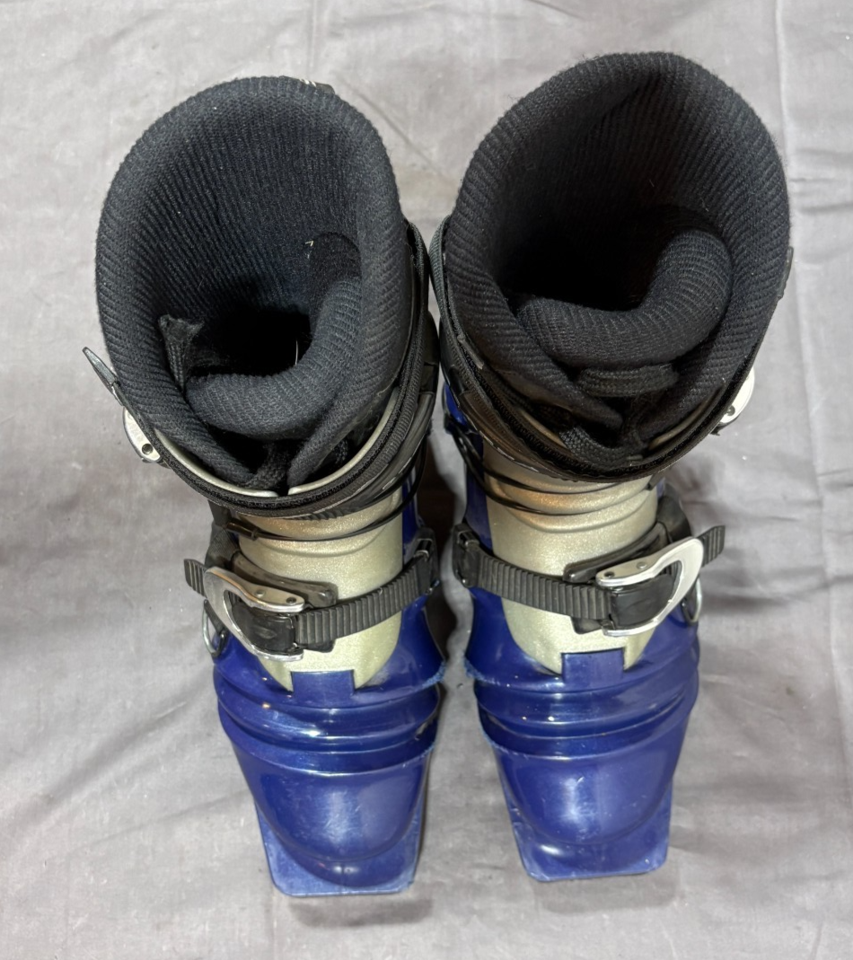 SALOMON Scarponi da sci Scarpa T2 3 pin 75 mm Telemark US uomo 7 5 EU 40 blu ECCELLENTI