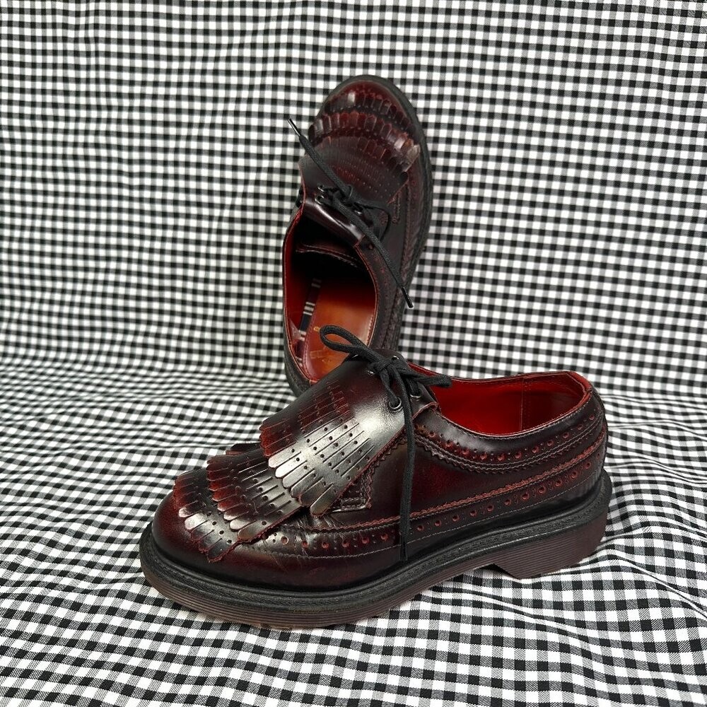 Dr Martens Elizabeth Triple Kilty Wingtips Oxford Shoes Arcadia