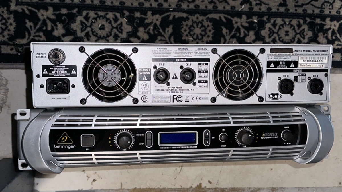 Behringer INU12000 INuke Power Amp (12000 Watts) ZZounds