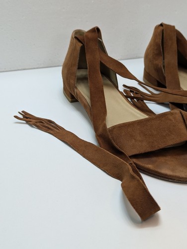 Stuart Weitzman Corbata Sandal Suede SPAIN Size 10 - Picture 5 of 19