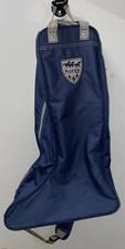 SAC À BOTTES ANGLAIS HAUT BLEU CHEVAL 23'' X 14'' X 7 1/2''