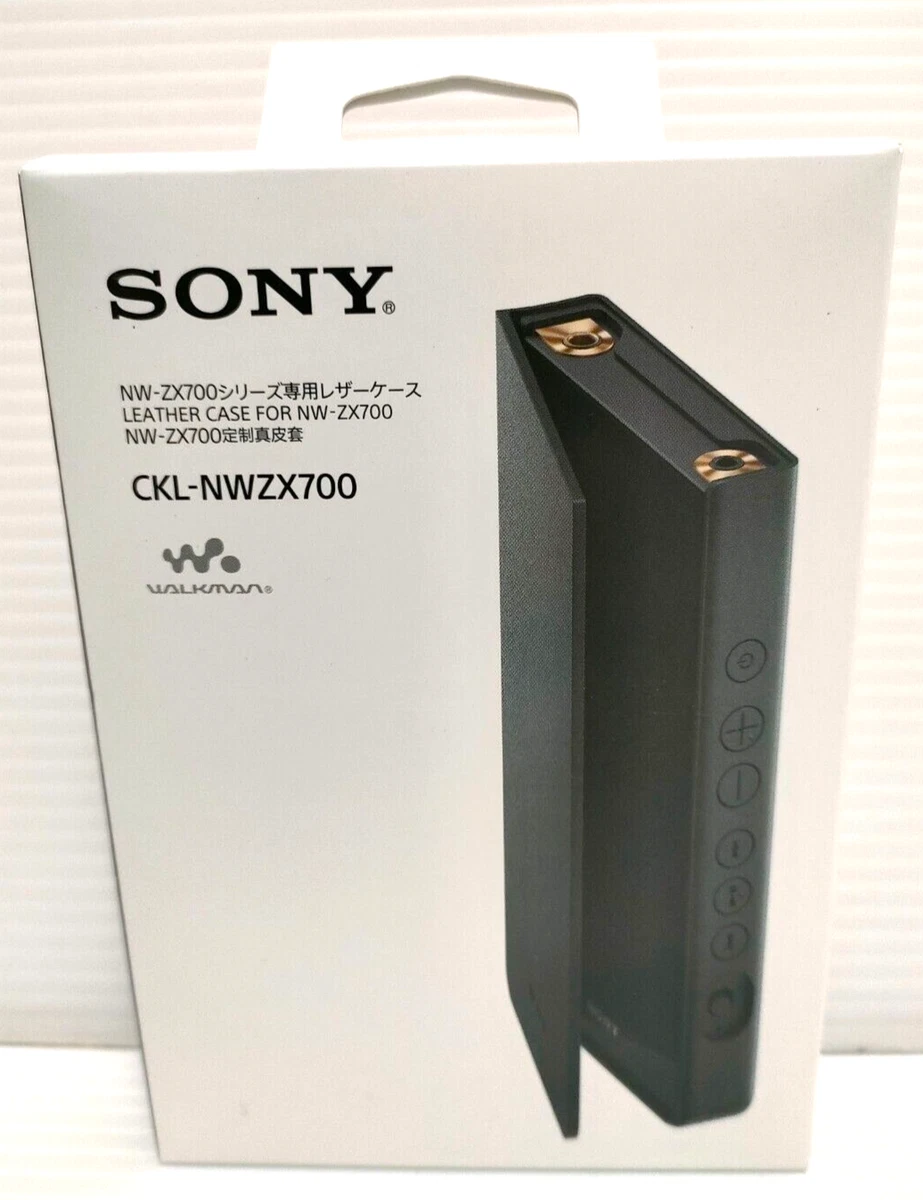 Funda Genuina Sony Walkman Para Serie NW-A100 - Azul, Modelo CKS-NWA100 L, Fabricada En Japón