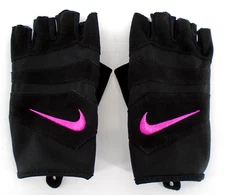 Nike Vent Tech Gym Training Gloves Women's Black/Pink