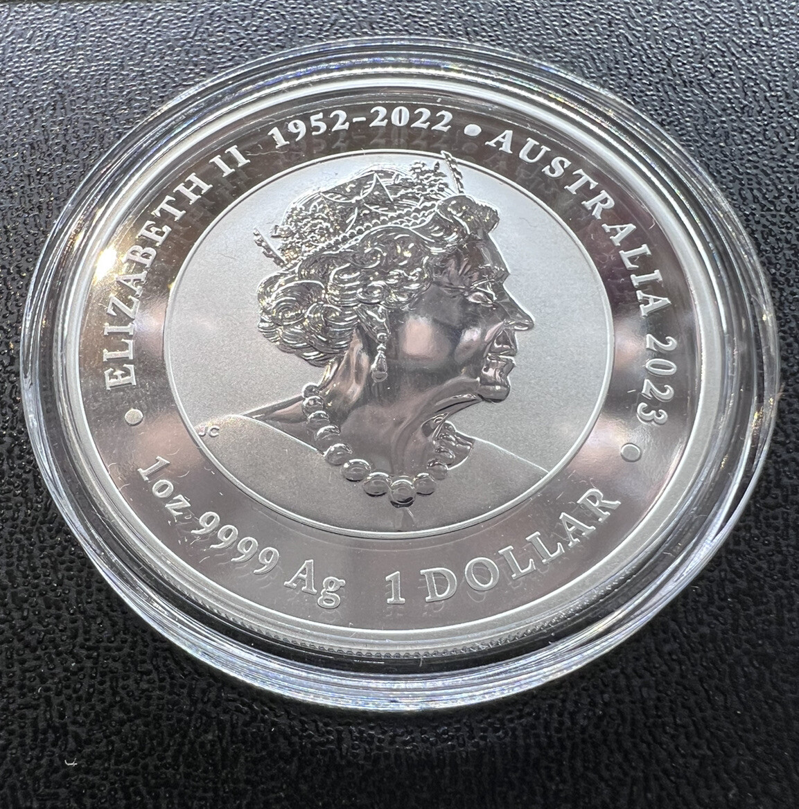 2023 Australia Myths & Legends Dragon & Koi 1 oz .999 silver coin