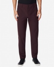 32 COOL Degrees Men's 42W X 32L Ultra Flex KNITTED Stretch PANT Dark Berry