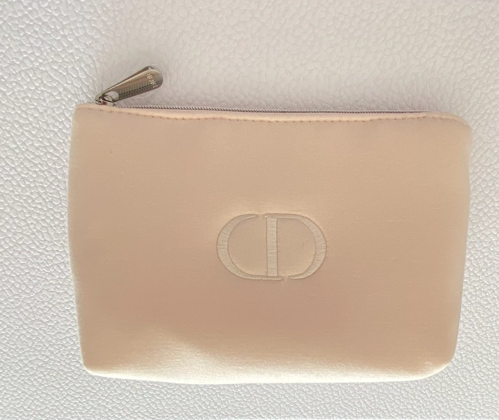 Dior Mignonne pochette maquillage rose abricot