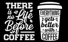 2 Pack of Fun Coffee Vinyl Decals Car Tablet Laptop Mug Window Tumbler Notebook