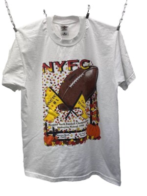 Vintage National Youth Football Championships 90s Thanksgiving Weekend T-Shirt M
