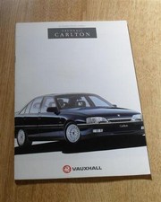 Vauxhall Carlton Brochure 1991 1.8 2.0 2.6 3.0 GSI 3.0 24v CDX CD Saloon Estate