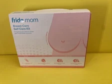 Frida Mom Breast Care Self Care Kit 2-in-1 Lactation Massager + 2 Breast Warmers