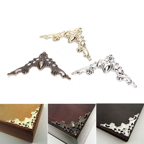 12Pcs Folder Albums Metal Scrapbooking File Book Corner Protectors 41*41mm\ - Picture 7 of 14