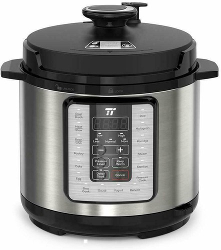 TaoTronics TT-EE006 Electric Pressure Cooker 6QT FDA and ETL Approved FD04 - Picture 2 of 8