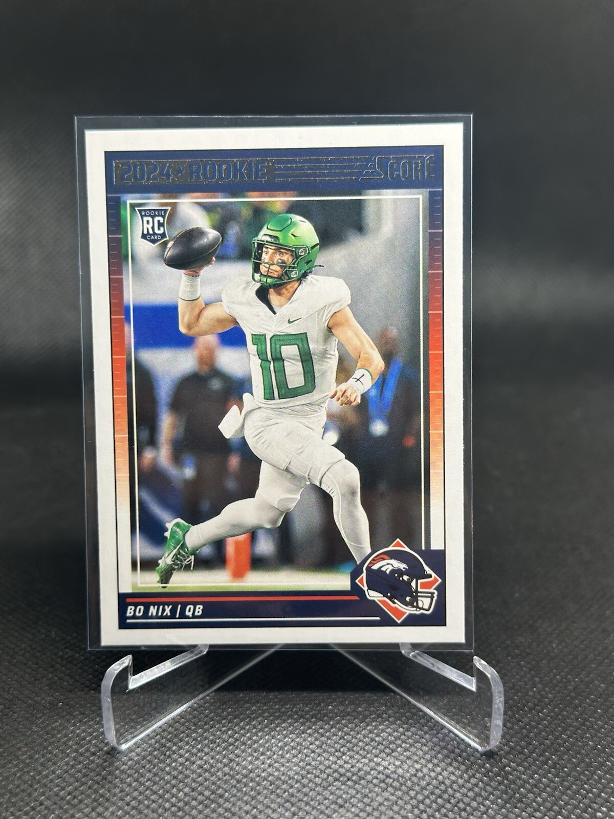2024 Score - Rookies Scorecard #332 Bo Nix (RC)