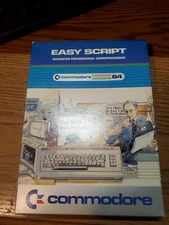 Vintage 1984 Easy Script Commodore 64 Advanced Word processor retro 