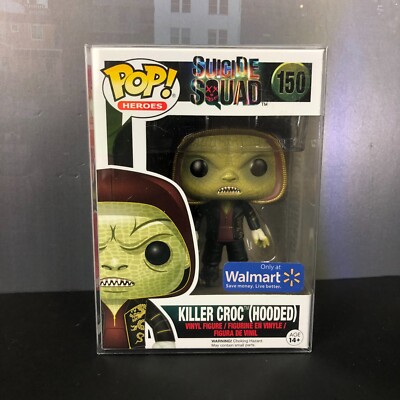 FUNKO POP! HEROES - SUICIDE SQUAD KILLER CROC (HOODED) VINLY FIGURE