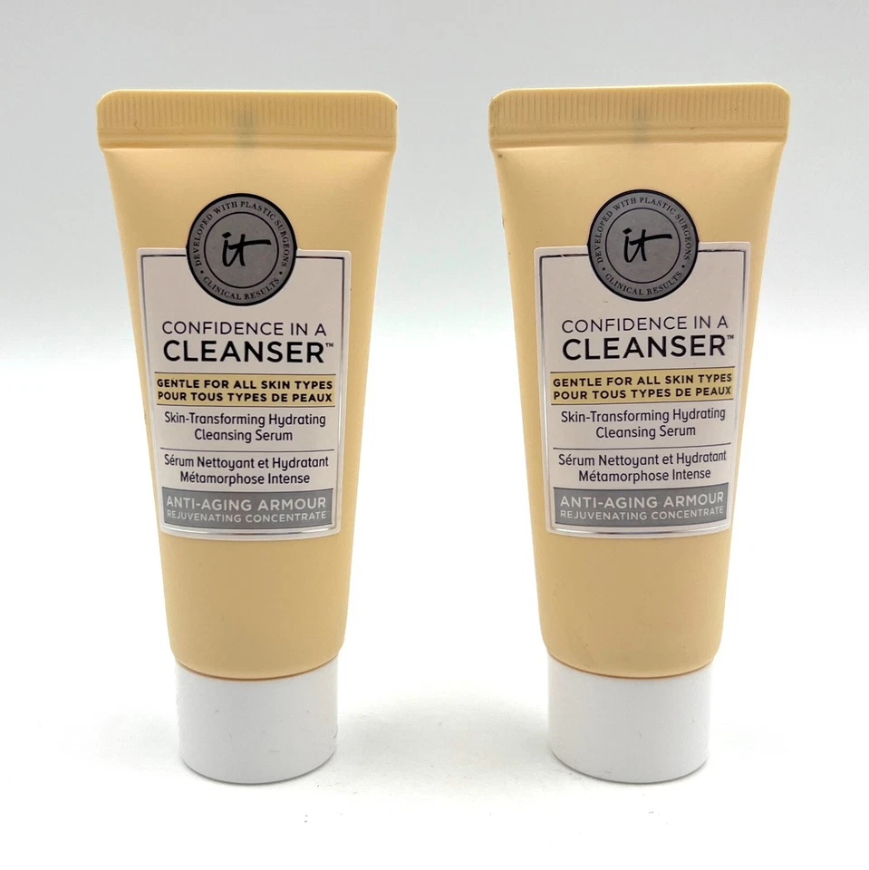 ¡Sellado! Limpiador 4 piezas x It Cosmetics Confidence In A 20 ml * 4 = 80 ml / 2,4 oz en total Foto 3 de 4