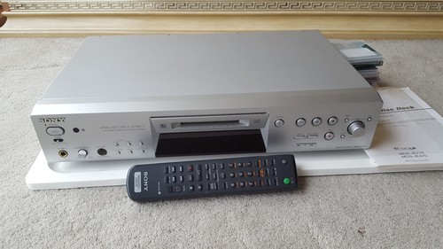 Sony Minidisc Player/Recorder MDS-JE770 with RC, Minidisc and Operating Instruct - Picture 8 of 12