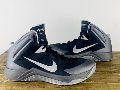 Nike Zoom HyperQuickness, Men s US 8.5, Black And Gray