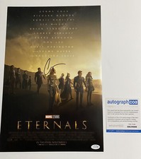 Chloe Zhao Signed 12x18 photo Eternals ACOA Rare Director