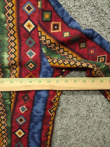 The Great Montana Duster & Emporium Coat Jacket Womens Southwestern Aztec SZ M/L - Picture 9 of 10