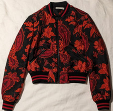 Alice Olivia Lonnie Bomber Jacket xs