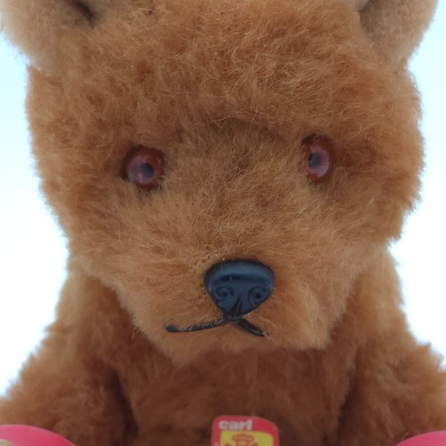 VTG Juggling Bear WIND-UP TOY CARL ORIGINAL KEY West Germany Tested / Working - Picture 6 of 6