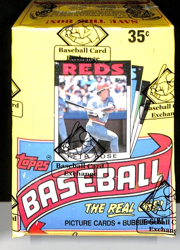 1986 Topps Baseball Wax Box FASC BBCE Wrapped Sealed