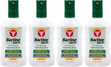 Bactine Max Pain Relieving Cleansing Spray 5 Ounces Pack of 4