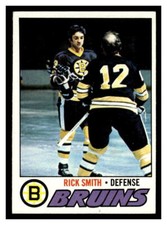 1977 Topps #104 Rick Smith - Boston Bruins