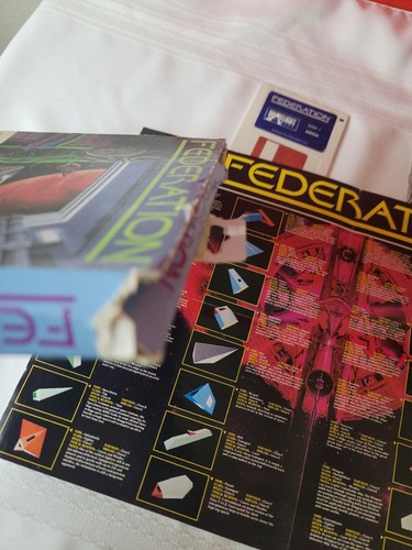 FEDERATION Amiga CINEMAWARE/SPOTLIGHT SOFTWARE - Picture 10 of 11