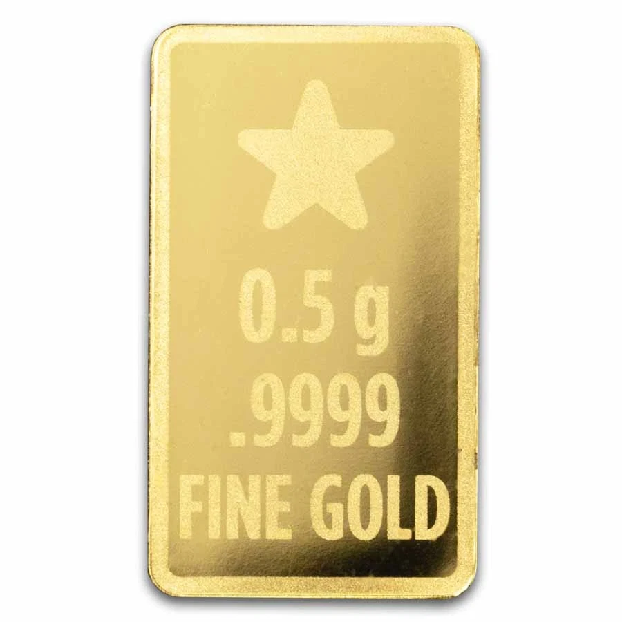 1/2 gram Gold Bar - Christmas Tree (w/Red Ornament Card, In TEP) - Image 4 of 4