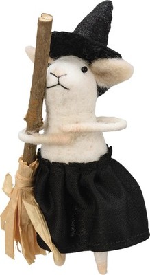 Primitives by Kathy Halloween Collectible Critter - Witch Mouse