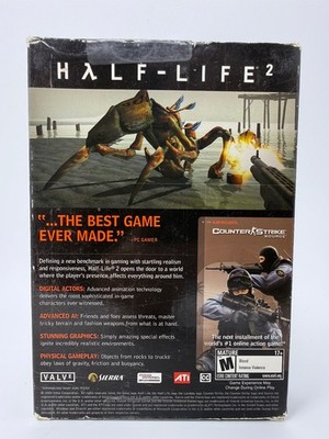 Half-Life 2 [G-Man Variant] (PC) *BOX, REFERENCE CARD & GAME DISCS