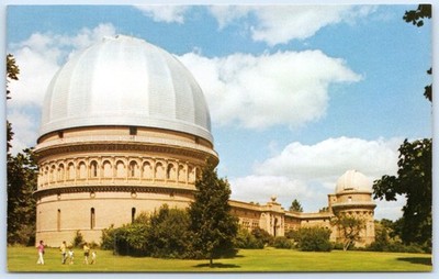 Postcard WI Williams Bay Wisconsin Yerkes Observatory Walworth County C94