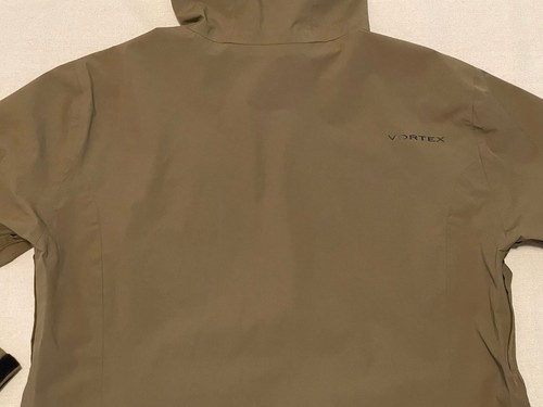 Giacca antipioggia Vortex Optics donna XL Cloud Shaker full zip tasche zip verde - Foto 19 di 24